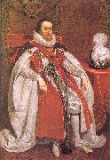 Mytens, Daniel the Elder James I of England oil on canvas